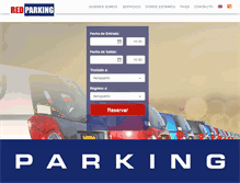 Tablet Screenshot of parkingred.com